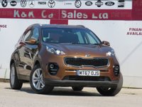 USED 2017 67 KIA SPORTAGE 1.6 GDi 2 SUV 5dr Petrol Manual Euro 6 (s/s) (130 bhp) 