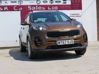 USED 2017 67 KIA SPORTAGE 1.6 GDi 2 SUV 5dr Petrol Manual Euro 6 (s/s) (130 bhp) 