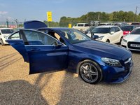 USED 2018 68 MERCEDES-BENZ C CLASS 1.5 C200 MHEV EQ Boost AMG Line Saloon 4dr Petrol G-Tronic+ Euro 6 (s/s) (198 ps) Aircon/Heated Seats