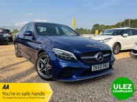 USED 2018 68 MERCEDES-BENZ C CLASS 1.5 C200 MHEV EQ Boost AMG Line Saloon 4dr Petrol G-Tronic+ Euro 6 (s/s) (198 ps) Aircon/Heated Seats