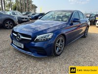USED 2018 68 MERCEDES-BENZ C CLASS 1.5 C200 MHEV EQ Boost AMG Line Saloon 4dr Petrol G-Tronic+ Euro 6 (s/s) (198 ps) Aircon/Heated Seats