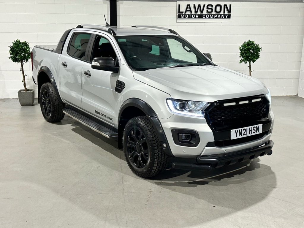 USED 2021 21 FORD RANGER 2.0 EcoBlue Wildtrak Pickup Double Cab 4dr Diesel Auto 4WD Euro 6 (s/s) (213 ps) 