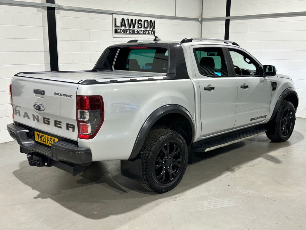 USED 2021 21 FORD RANGER 2.0 EcoBlue Wildtrak Pickup Double Cab 4dr Diesel Auto 4WD Euro 6 (s/s) (213 ps) 
