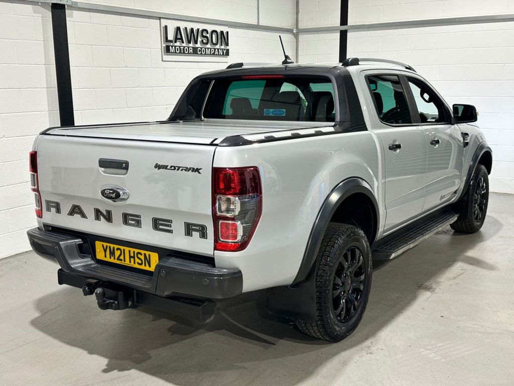 USED 2021 21 FORD RANGER 2.0 EcoBlue Wildtrak Pickup Double Cab 4dr Diesel Auto 4WD Euro 6 (s/s) (213 ps) 