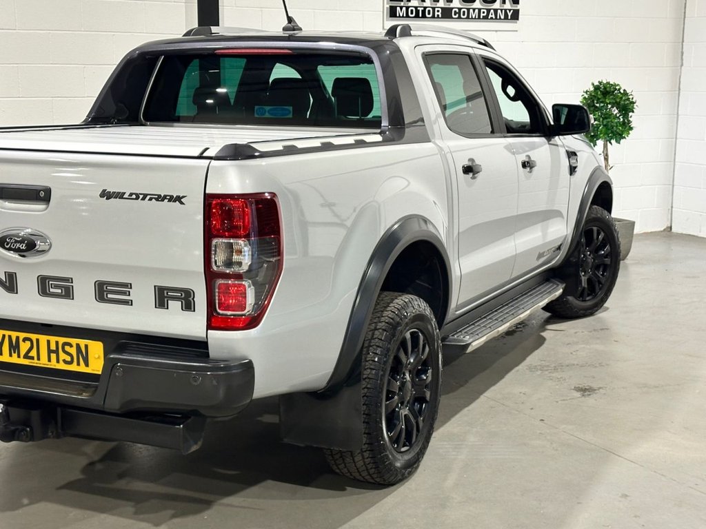 USED 2021 21 FORD RANGER 2.0 EcoBlue Wildtrak Pickup Double Cab 4dr Diesel Auto 4WD Euro 6 (s/s) (213 ps) 