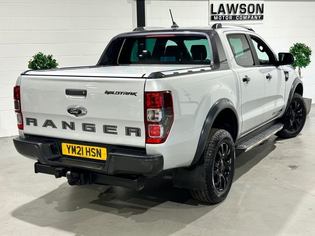 USED 2021 21 FORD RANGER 2.0 EcoBlue Wildtrak Pickup Double Cab 4dr Diesel Auto 4WD Euro 6 (s/s) (213 ps) 