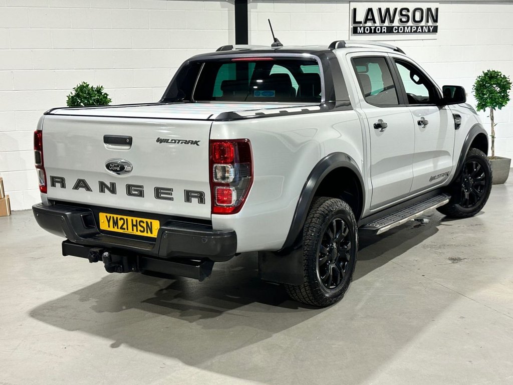 USED 2021 21 FORD RANGER 2.0 EcoBlue Wildtrak Pickup Double Cab 4dr Diesel Auto 4WD Euro 6 (s/s) (213 ps) 