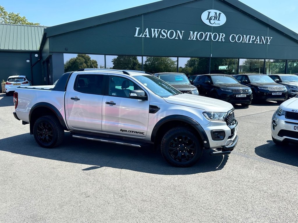 USED 2021 21 FORD RANGER 2.0 EcoBlue Wildtrak Pickup Double Cab 4dr Diesel Auto 4WD Euro 6 (s/s) (213 ps) 