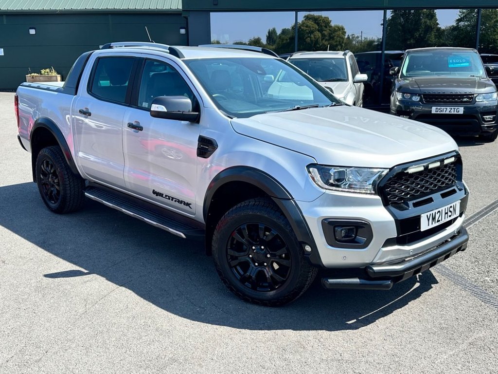 USED 2021 21 FORD RANGER 2.0 EcoBlue Wildtrak Pickup Double Cab 4dr Diesel Auto 4WD Euro 6 (s/s) (213 ps) 