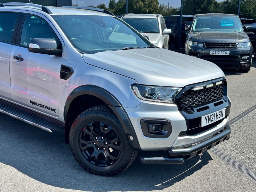 USED 2021 21 FORD RANGER 2.0 EcoBlue Wildtrak Pickup Double Cab 4dr Diesel Auto 4WD Euro 6 (s/s) (213 ps) 