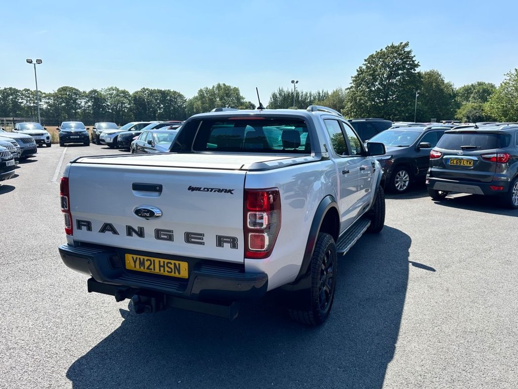 USED 2021 21 FORD RANGER 2.0 EcoBlue Wildtrak Pickup Double Cab 4dr Diesel Auto 4WD Euro 6 (s/s) (213 ps) 
