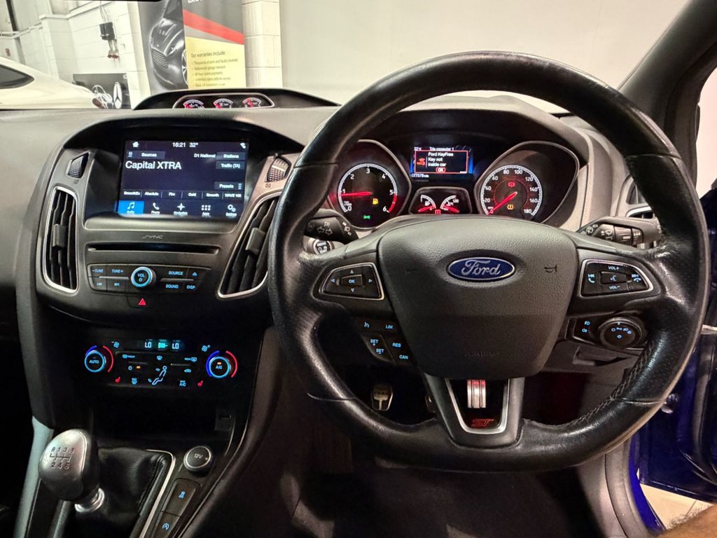 USED 2017 17 FORD FOCUS 2.0 TDCi ST-3 Hatchback 5dr Diesel Manual Euro 6 (s/s) (185 ps) 
