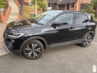 USED 2023 72 VOLKSWAGEN T-CROSS 1.0 TSI Black Edition SUV 5dr Petrol DSG Euro 6 (s/s) (110 ps) 