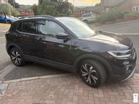 USED 2023 72 VOLKSWAGEN T-CROSS 1.0 TSI Black Edition SUV 5dr Petrol DSG Euro 6 (s/s) (110 ps) 