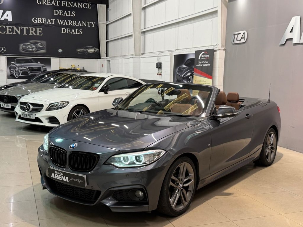 USED 2016 66 BMW 2 SERIES 2.0 218d M Sport Convertible 2dr Diesel Auto Euro 6 (s/s) (150 ps) 