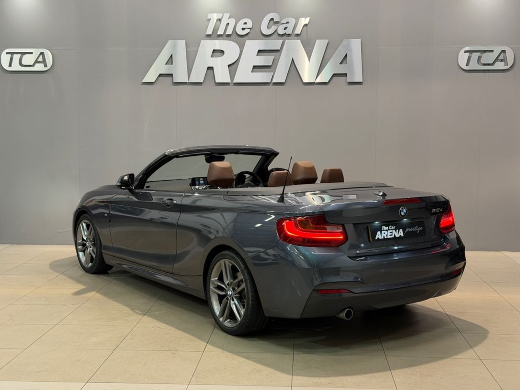 USED 2016 66 BMW 2 SERIES 2.0 218d M Sport Convertible 2dr Diesel Auto Euro 6 (s/s) (150 ps) 