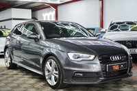 USED 2014 14 AUDI A3 1.6 TDI S line Hatchback 3dr Diesel Manual Euro 5 (s/s) (105 ps) GOOD SERVICE HISTORY! 1 YEAR MOT!