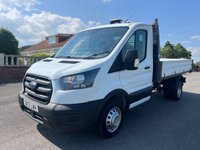 USED 2022 72 FORD TRANSIT 1302.0 350 EcoBlue HD Leader RWD L2 Euro 6 ONE STOP TIPPER 32K +VAT 