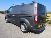 USED 2022 22 FORD TRANSIT CUSTOM 130 2.0 300 EcoBlue Limited L1 H1 Euro 6 +VAT MAGNETIC GREY 