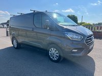 USED 2022 22 FORD TRANSIT CUSTOM 130 2.0 300 EcoBlue Limited L1 H1 Euro 6 +VAT MAGNETIC GREY 
