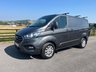 USED 2022 22 FORD TRANSIT CUSTOM 130 2.0 300 EcoBlue Limited L1 H1 Euro 6 +VAT MAGNETIC GREY 