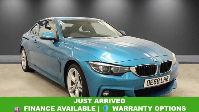 2018 68 BMW 4 SERIES 2.0 420i GPF M Sport Coupe 2dr Petrol Manual Euro 6 (s/s) (184 ps) 