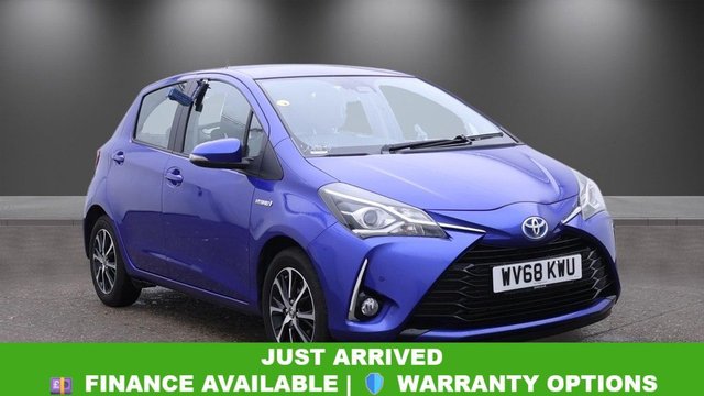2018 68 TOYOTA YARIS 1.5 VVT-h Icon Tech Hatchback 5dr Petrol Hybrid E-CVT Euro 6 (s/s) (100 ps) 