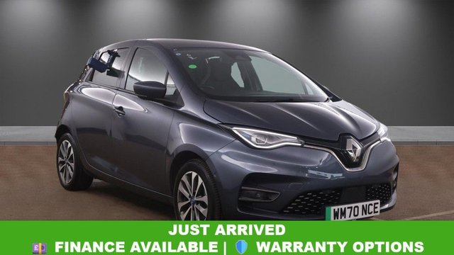 2020 70 RENAULT ZOE R135 52kWh GT Line Hatchback 5dr Electric Auto (i, Rapid Charge) (134 bhp) 