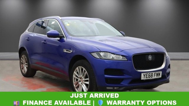 2018 68 JAGUAR F-PACE 2.0 D180 Portfolio SUV 5dr Diesel Auto AWD Euro 6 (s/s) (180 ps) 