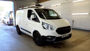 2022 FORD TRANSIT CUSTOM 2.0 300 EcoBlue Trail Panel Van 5dr Diesel Manual L1 H1 Euro 6 (s/s) (130 ps) &pound;13990.00