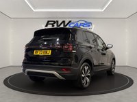 USED 2023 73 VOLKSWAGEN T-CROSS 1.0 TSI Black Edition SUV 5dr Petrol Manual Euro 6 (s/s) (95 ps) 