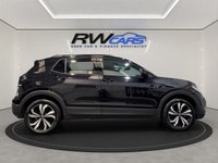 USED 2023 73 VOLKSWAGEN T-CROSS 1.0 TSI Black Edition SUV 5dr Petrol Manual Euro 6 (s/s) (95 ps) 