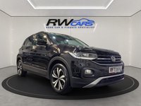 USED 2023 73 VOLKSWAGEN T-CROSS 1.0 TSI Black Edition SUV 5dr Petrol Manual Euro 6 (s/s) (95 ps) 