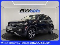 USED 2023 73 VOLKSWAGEN T-CROSS 1.0 TSI Black Edition SUV 5dr Petrol Manual Euro 6 (s/s) (95 ps) 