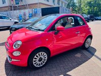 USED 2017 67 FIAT 500 1.2 Lounge Hatchback 3dr Petrol Manual Euro 6 (s/s) (69 bhp) Free MOT for Life