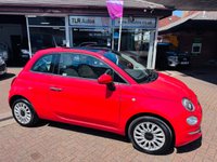 USED 2017 67 FIAT 500 1.2 Lounge Hatchback 3dr Petrol Manual Euro 6 (s/s) (69 bhp) Free MOT for Life