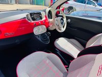 USED 2017 67 FIAT 500 1.2 Lounge Hatchback 3dr Petrol Manual Euro 6 (s/s) (69 bhp) Free MOT for Life