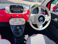 USED 2017 67 FIAT 500 1.2 Lounge Hatchback 3dr Petrol Manual Euro 6 (s/s) (69 bhp) Free MOT for Life