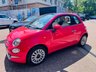USED 2017 67 FIAT 500 1.2 Lounge Hatchback 3dr Petrol Manual Euro 6 (s/s) (69 bhp) Free MOT for Life
