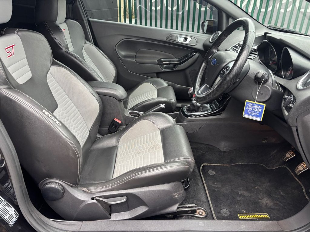 USED 2015 15 FORD FIESTA 1.6T EcoBoost ST-3 Hatchback 3dr Petrol Manual Euro 6 (182 ps) 