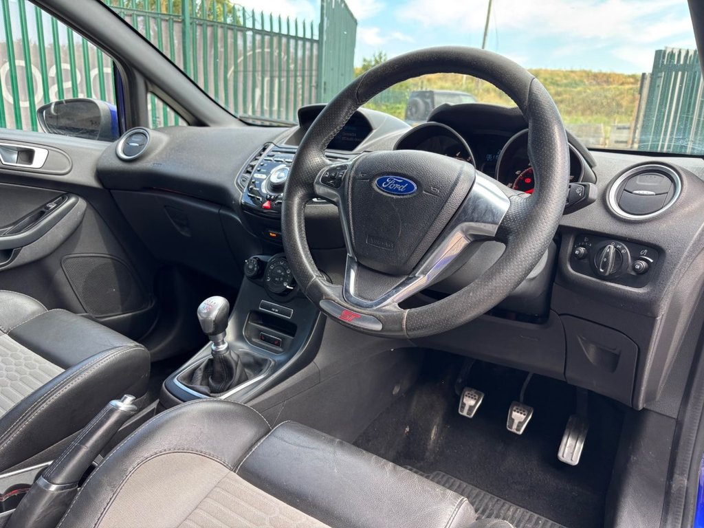 USED 2016 16 FORD FIESTA 1.6T EcoBoost ST-2 Hatchback 3dr Petrol Manual Euro 6 (182 ps) 