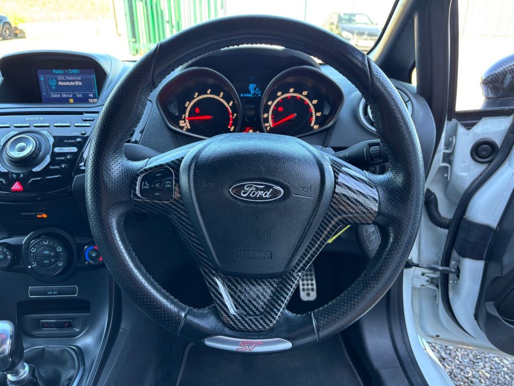 USED 2013 63 FORD FIESTA 1.6T EcoBoost ST-1 Hatchback 3dr Petrol Manual Euro 5 (182 ps) 
