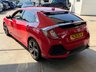 USED 2019 19 HONDA CIVIC 1.0 VTEC Turbo SR CVT Euro 6 (s/s) 5dr Nav|Bluetooth|BuyOnline