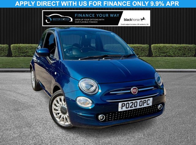 View our Fiat 500 1.2 Lounge Hatchback 3dr Petrol Manual Euro 6 (s/s) (69 bhp)