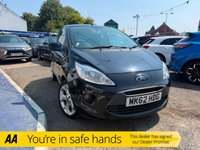 USED 2012 62 FORD KA 1.2 Titanium Hatchback 3dr Petrol Manual Euro 5 (69 ps) IDEAL 1ST CAR GROUP