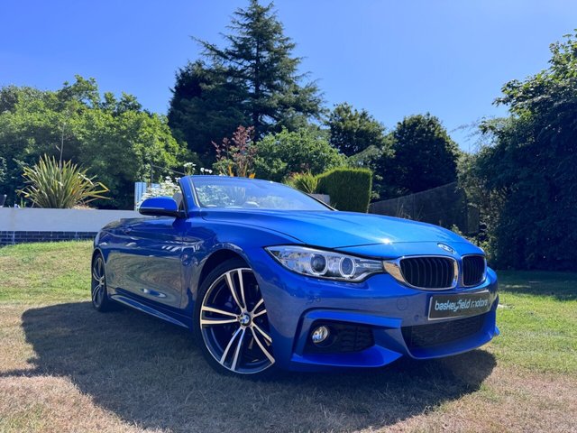 View our BMW 4 Series 2.0 420d M Sport Convertible 2dr Diesel Auto Euro 6 (s/s) (190 ps)