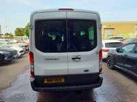 USED 2017 11 FORD TRANSIT 2.2 TDCi 350 HDT Trend Minibus 5dr Diesel Manual L2 H2 (196 g/km, 123 bhp) MINI BUS 11 SEATER
