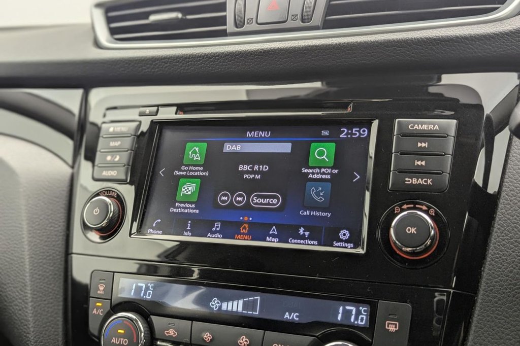 USED 2019 19 NISSAN QASHQAI 1.3 DIG-T Acenta Premium SUV 5dr Petrol Manual Euro 6 (s/s) (140 ps) Car Play, Sat Nav, Camera