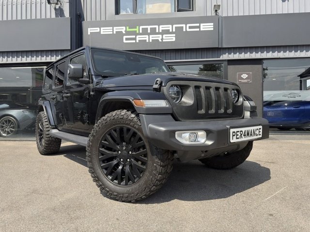 View our Jeep Wrangler 2.0 GME Sahara SUV 4dr Petrol Auto 4WD Euro 6 (s/s) (272 ps)