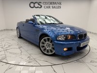 USED 2006 06 BMW M3 3.2i Convertible 2dr Petrol Manual (328 g/km, 343 bhp) Finished In Estoril Blue BMW Individual Paint With Only 2 Previous Owners Dr Owned For Last 10 Years, 2 Keys, Full Service History, Great Condition With No Pixel Damage On Displays (Common Problem), Detachable Wind Deflector, Sat Nav DVD Head Unit, Recent Air Con Re-Charge, 12 Months MOT, 3 Months Warranty, Extended Warranty Available
